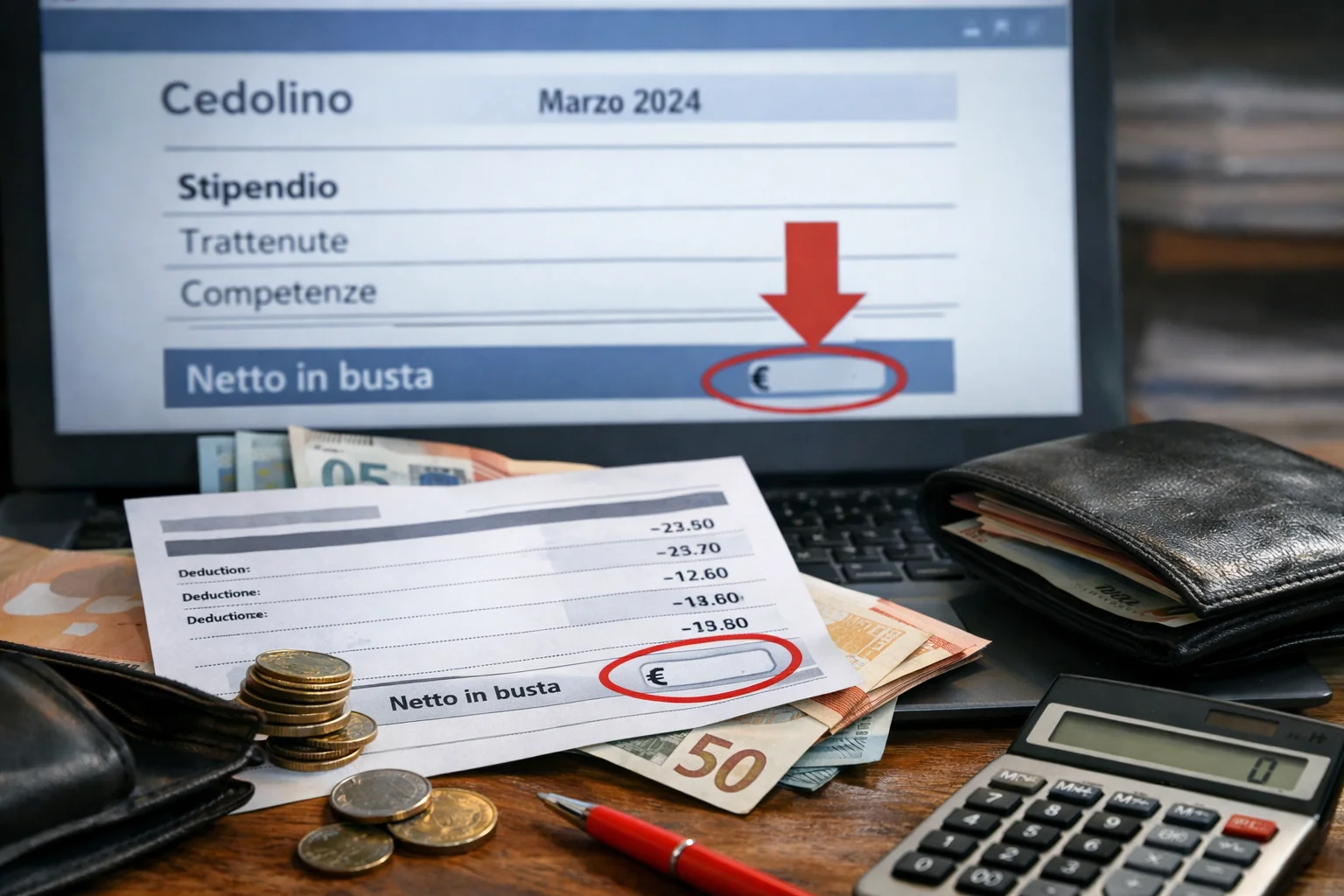 Hai già aperto il cedolino di marzo su NoiPA? Ecco perché trovi meno soldi — e non è un errore