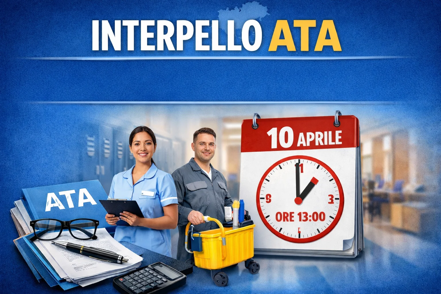 Interpello nazionale personale ATA: domanda entro il 10 aprile ore 13:00. Chi può candidarsi e come fare