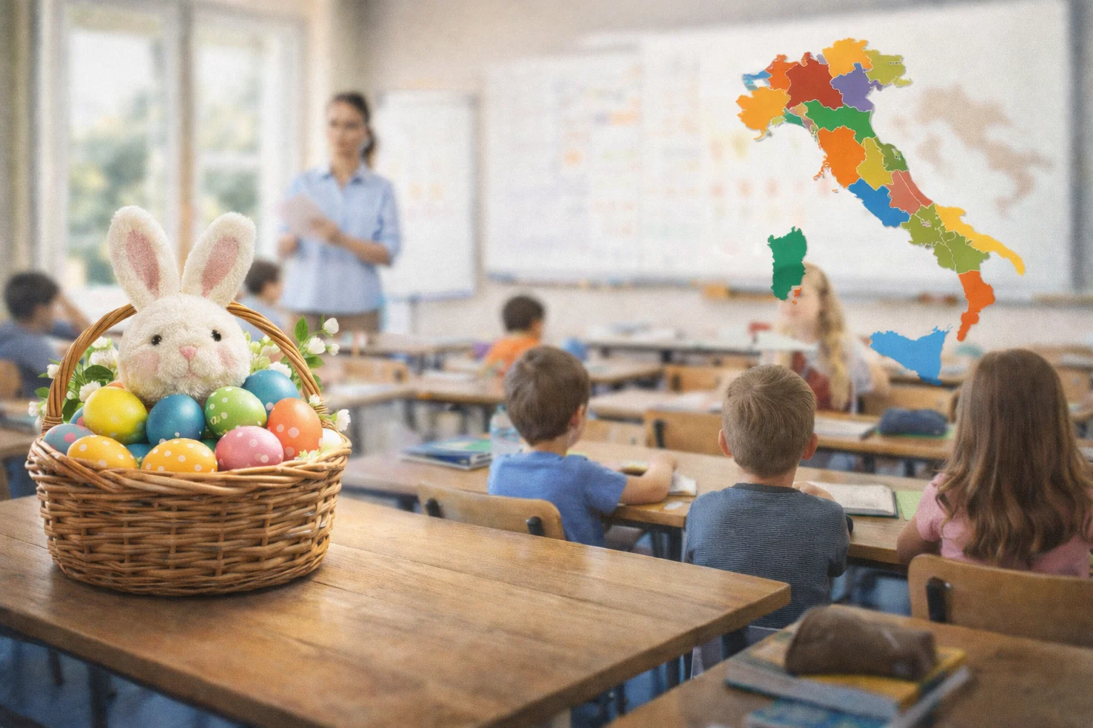 Quando si torna a scuola dopo Pasqua 2026: le date regione per regione
