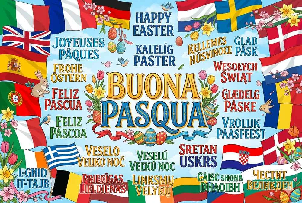 Buona Pasqua in tutte le lingue di Europa: come fare gli auguri in una lingua diversa dall'Italiano