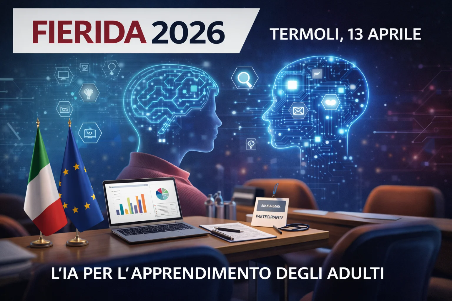 FIERIDA 2026: l'IA per l'apprendimento degli adulti a Termoli dal 13 aprile