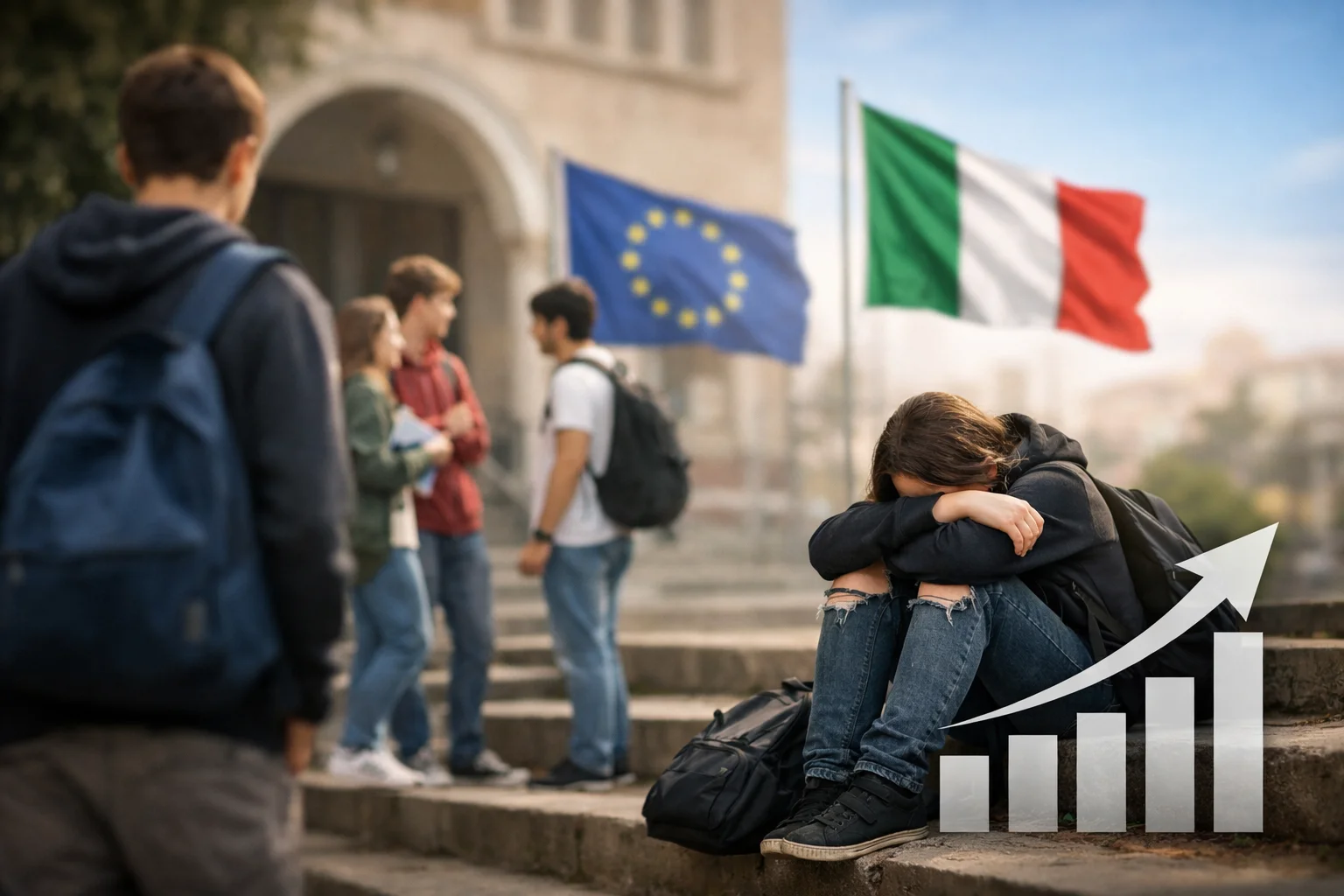 Scuola, dispersione scolastica all'8,2%: Valditara soddisfatto, l'Italia anticipa l'obiettivo UE del 2030
