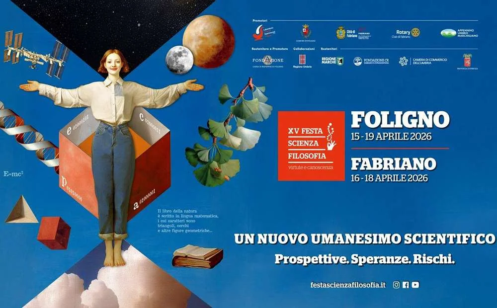 Festa di Scienza e di Filosofia a Foligno e Fabriano 2026: 15/19 aprile