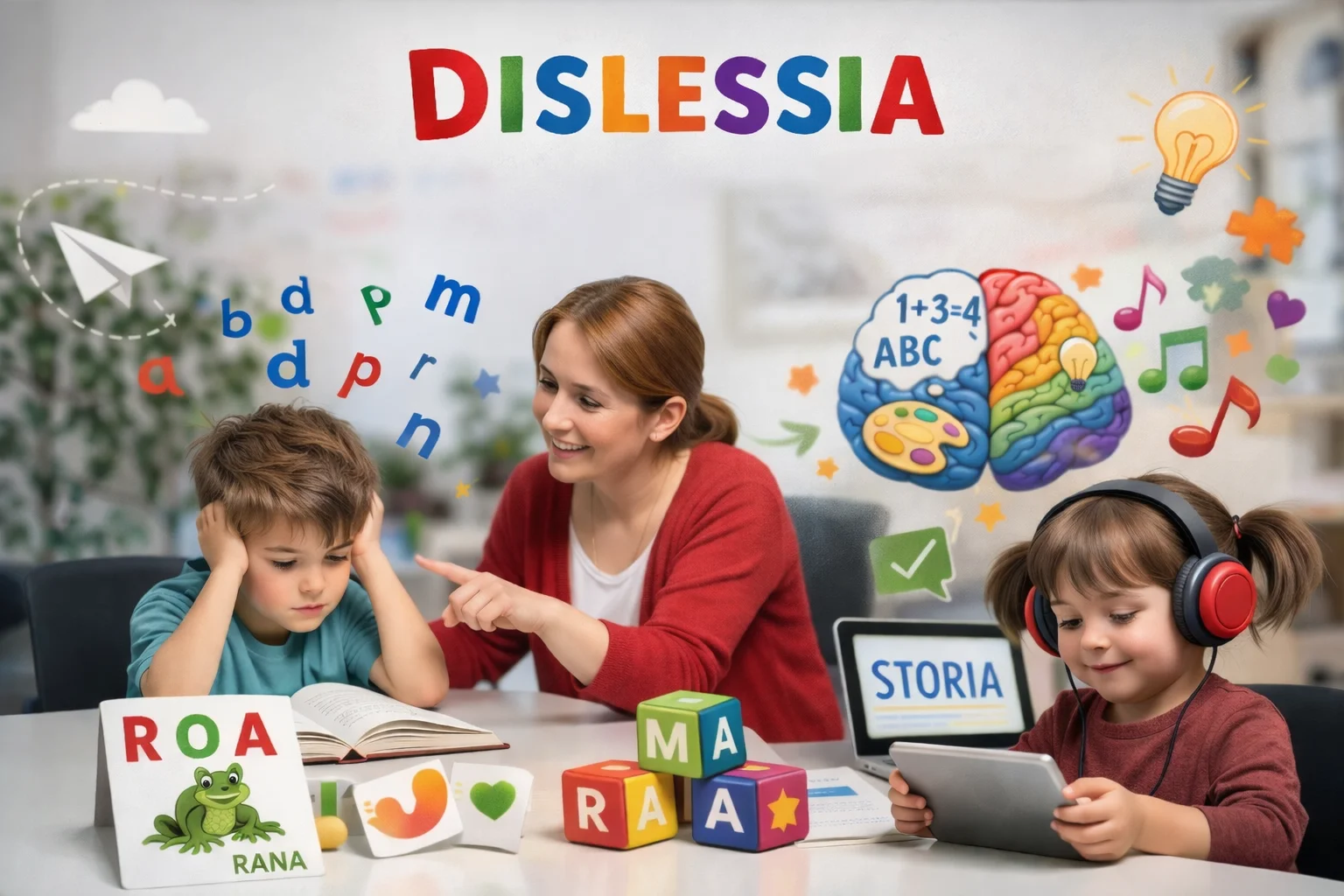 Dislessia: riconoscere i DSA e supportare l'apprendimento con metodi efficaci.