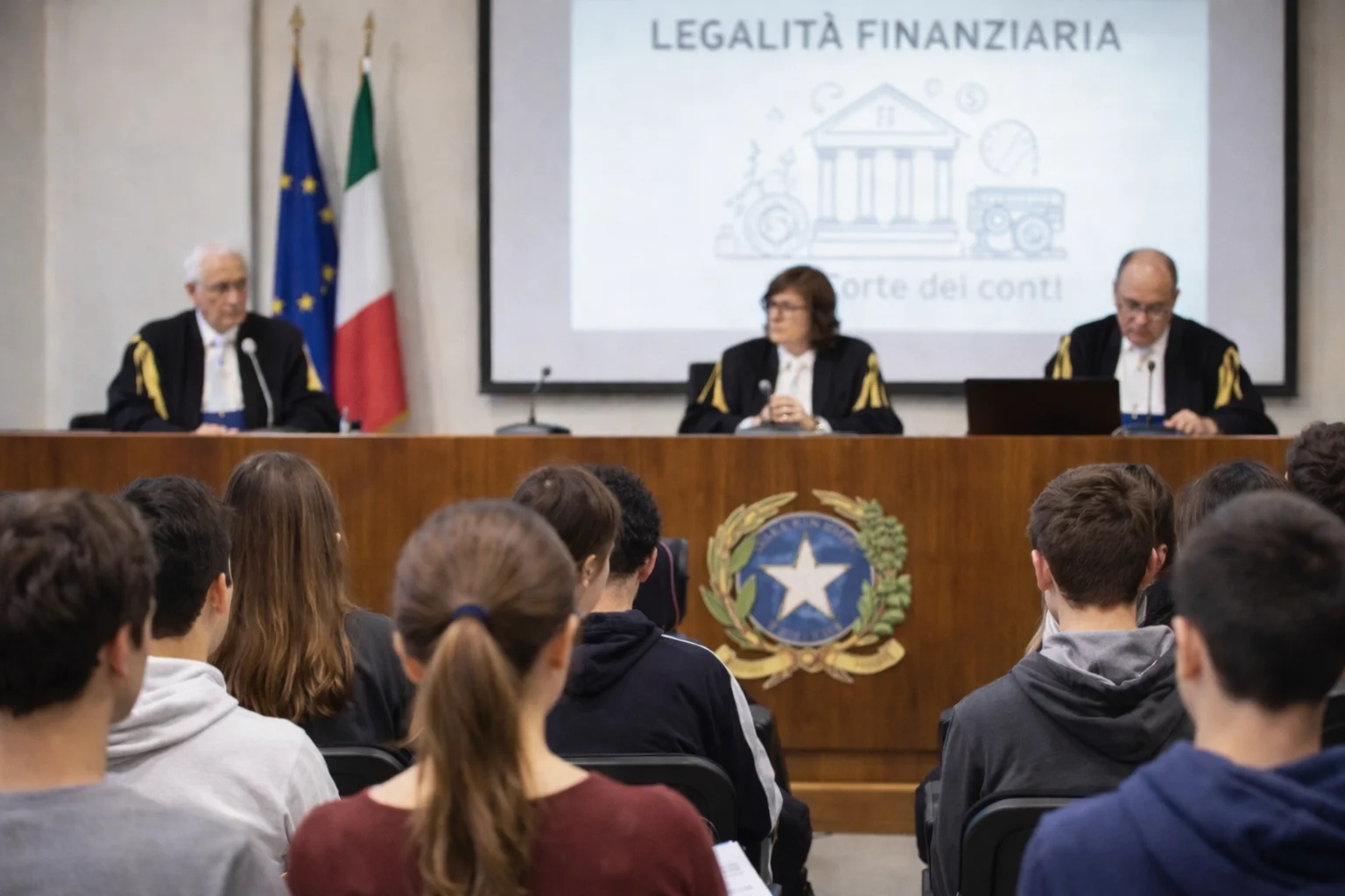 Legalità finanziaria a scuola: studenti a confronto con la Corte dei conti