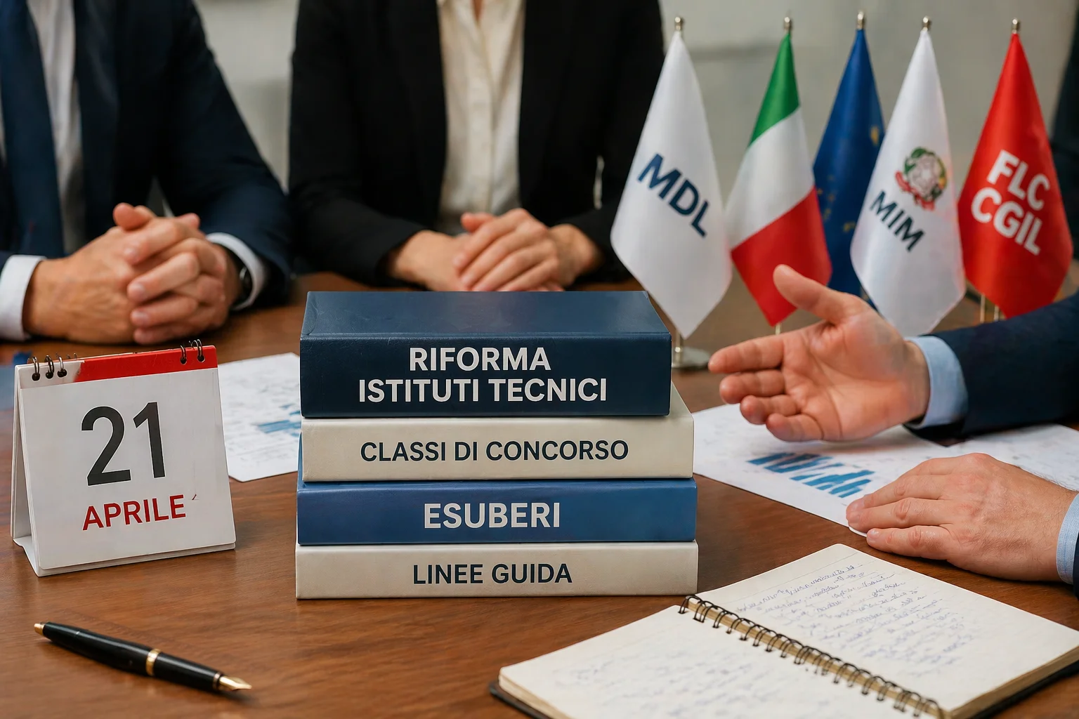 Riforma Istituti Tecnici: oggi 21 aprile il tavolo di conciliazione MDL-MIM-FLC CGIL. In gioco esuberi, classi di concorso e linee guida