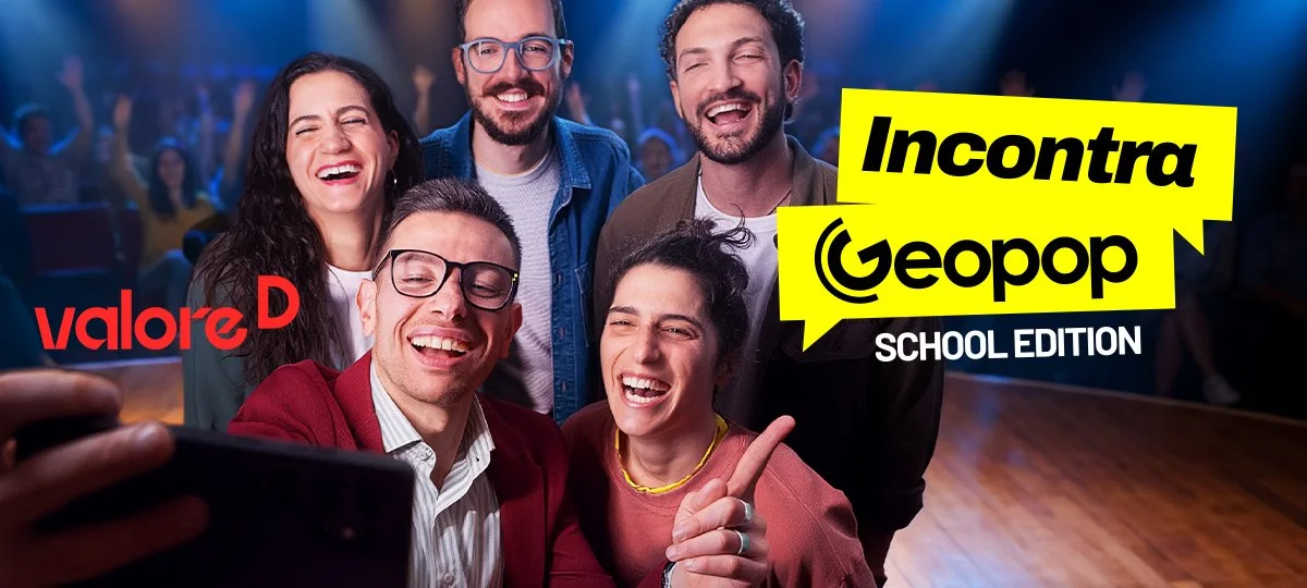 "Incontra Geopop – School Edition": al via il tour STEM nelle scuole per ridurre il divario di genere