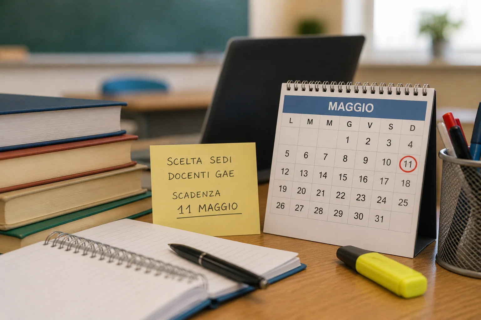 Graduatorie d'istituto I fascia 2026/2028: scadenza l'11 maggio per la scelta delle sedi dei docenti GaE