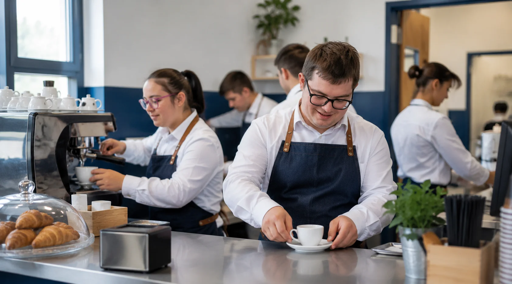 A Napoli apre "Terzo Tempo": il primo bar d'Italia con baristi con disabilità dentro una scuola pubblica