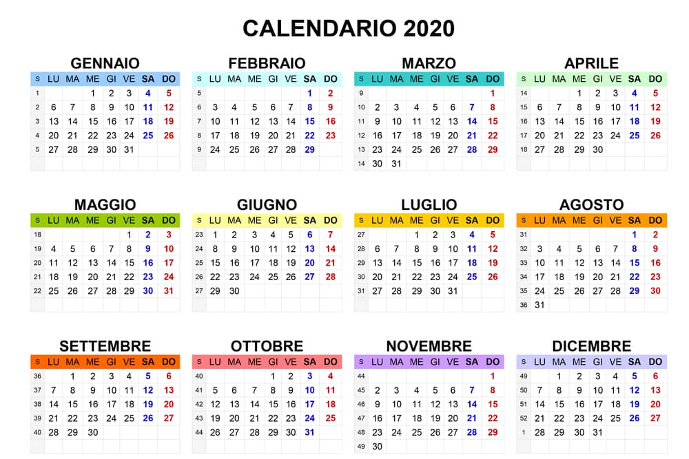 Vacanze Scuola 2020, festività in calendario e ponti in programma