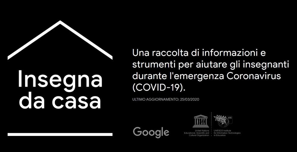 Insegna da casa, la piattaforma Google dedicata ai docenti