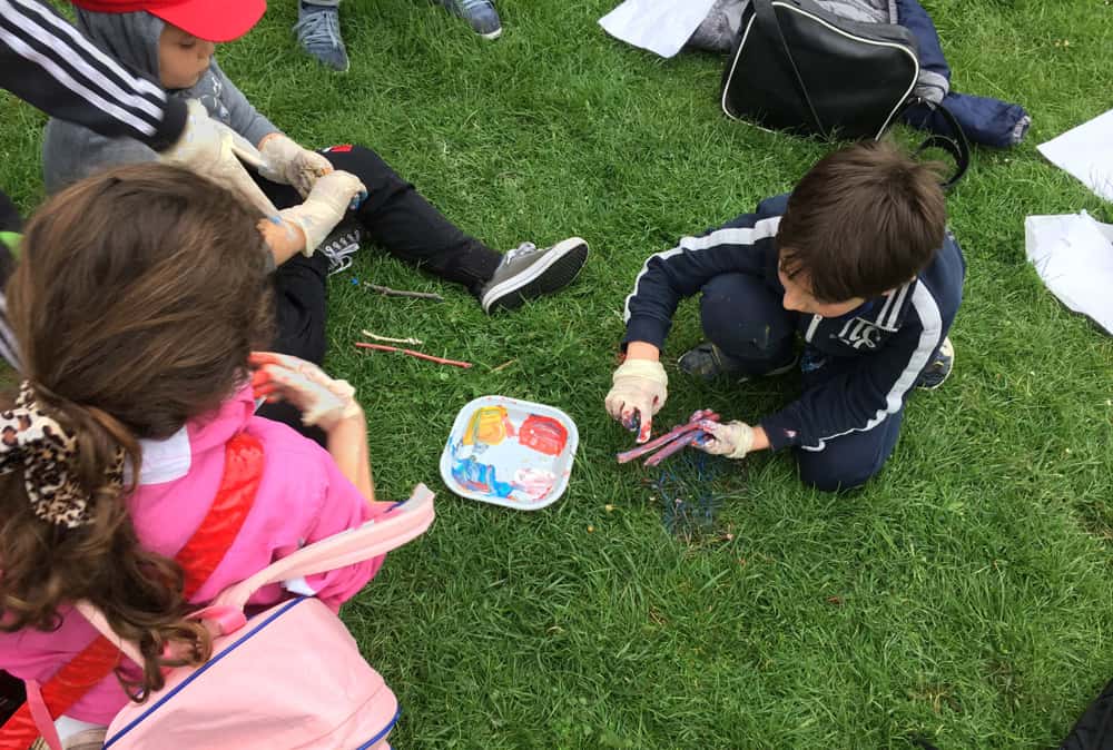 La scuola nel bosco a Biccari in provincia di Foggia