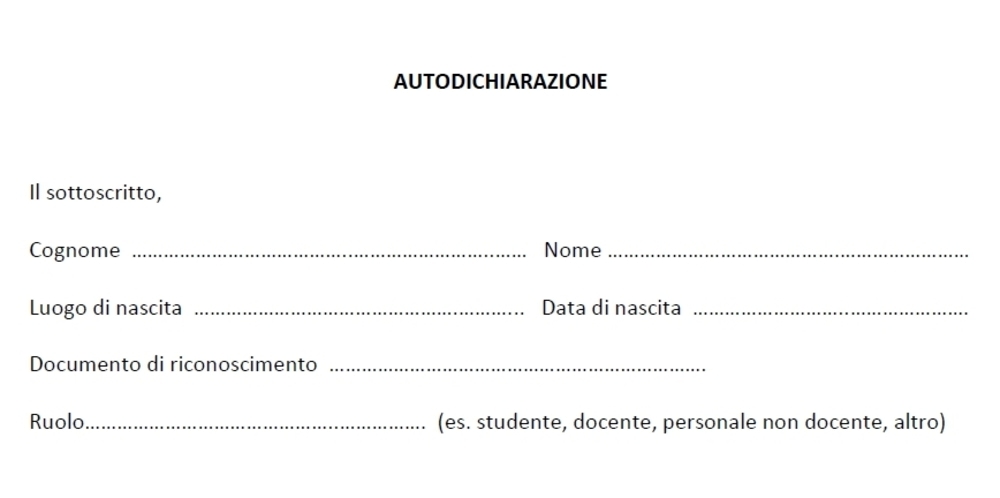 Maturità 2020: ecco il modulo di autocertificazione per presentarsi a scuola