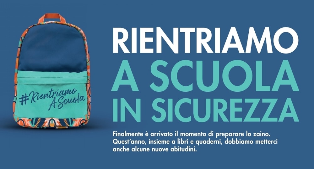 #Rientriamoascuola, le indicazioni per il rientro a scuola del Ministero dell'Istruzione