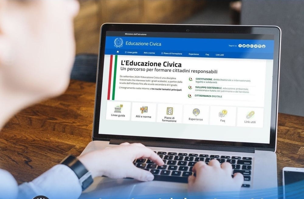 Educazione Civica, online il nuovo portale per l'insegnamento della materia nelle scuole italiane