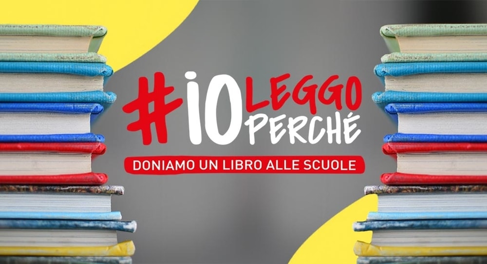 #IOLEGGOPERCHÈ 2020: dal 21 al 29 novembre l'invito a regalare libri alle scuole italiane