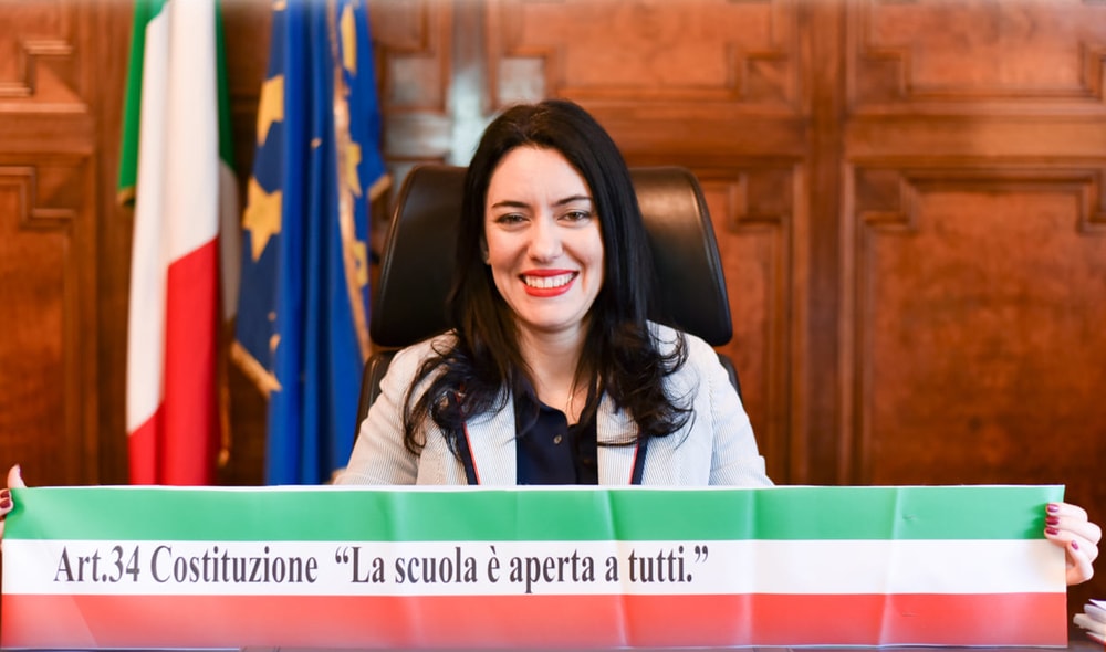 Il congedo di Lucia Azzolina da Ministro dell'Istruzione