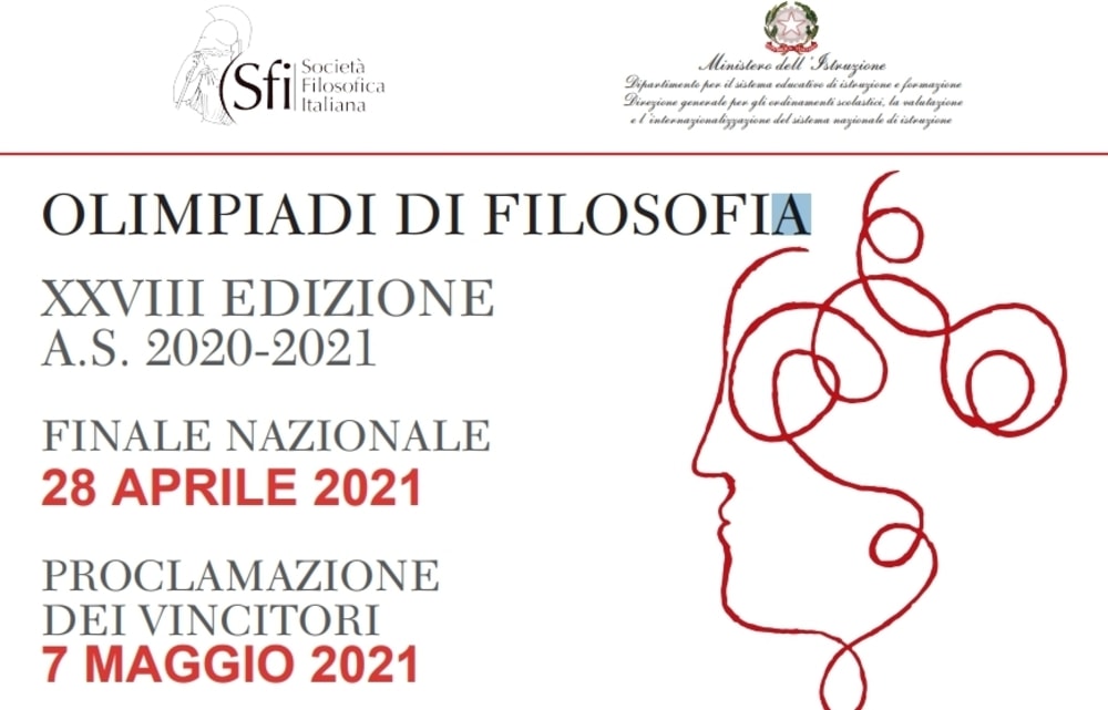 Olimpiadi di Filosofia 2020/2021: oggi venerdì 7 maggio proclamazione dei vincitori