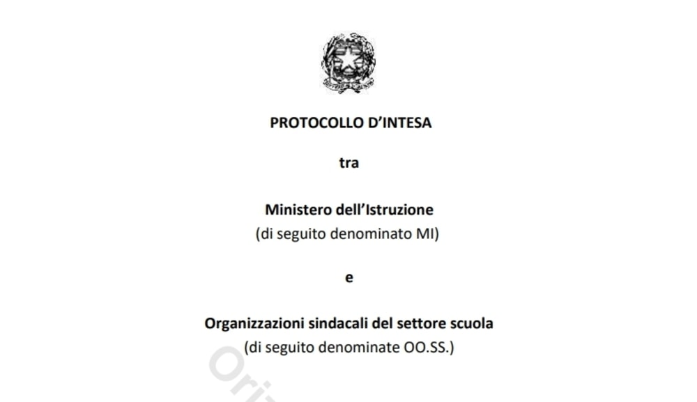 Siglato il Protocollo per la sicurezza degli Esami di Maturità 2021
