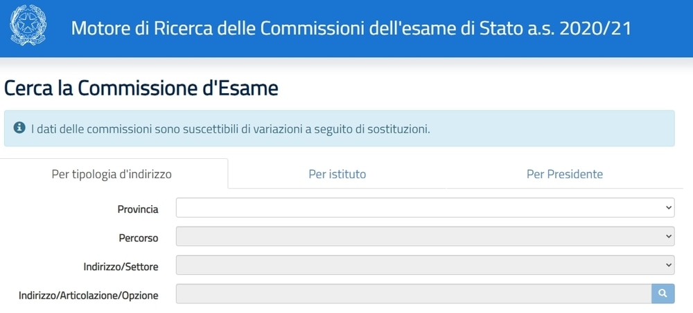 Maturità 2021, il motore di ricerca delle commissioni d'esame