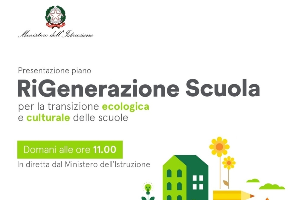 RiGenerazione Scuola, il progetto per la transizione ecologica e culturale scolastica
