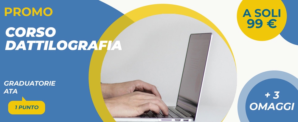 Corso Dattilografia Personale ATA: punteggio, costo e attestato