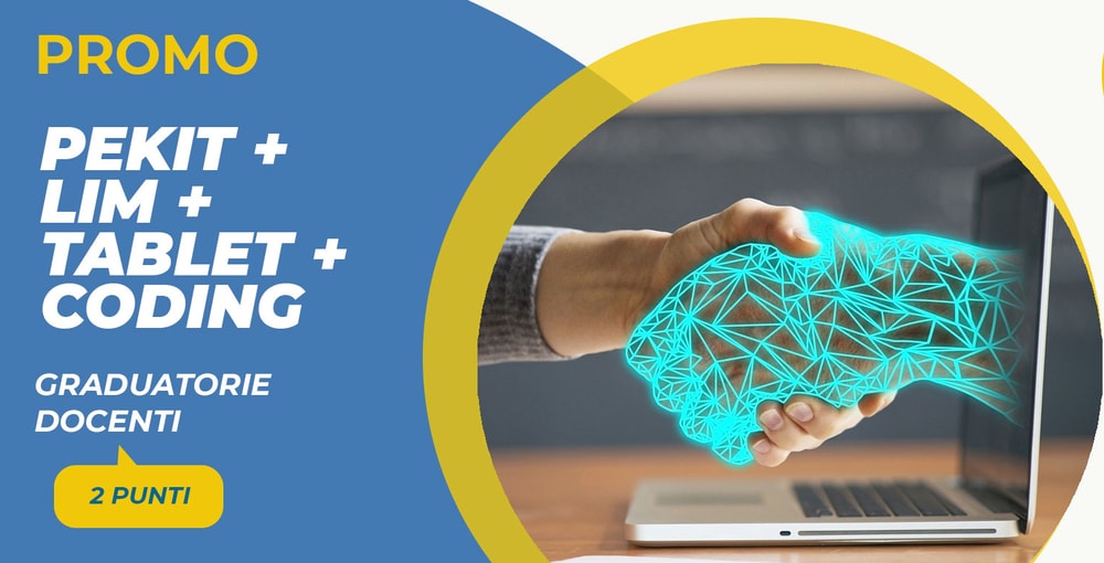 Offerta Pekit Lim Tablet Coding: 4 corsi con 2 punti per le graduatorie