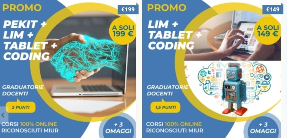 Certificazioni informatiche docenti riconosciute dal Miur: Pekit, Lim, Tablet e Coding