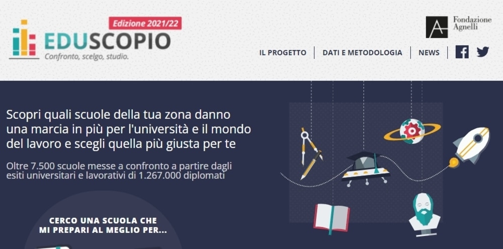 Eduscopio 2021: la nuova classifica delle migliori scuole superiori italiane