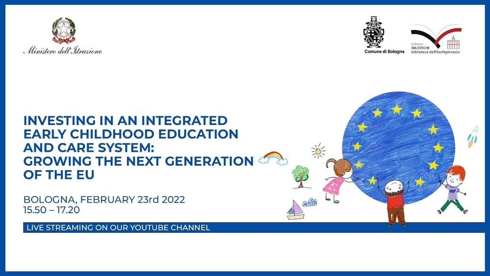 Sistema 0-6 anni, il 23 febbraio a Bologna evento internazionale dedicato