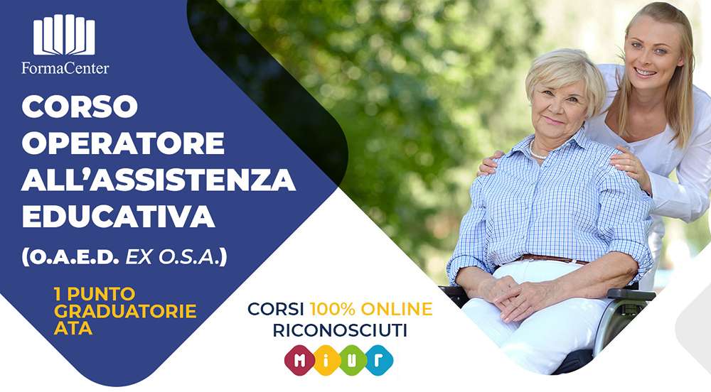 Corso di Operatore per l'Assistenza Educativa Disabili (O.A.E.D.)