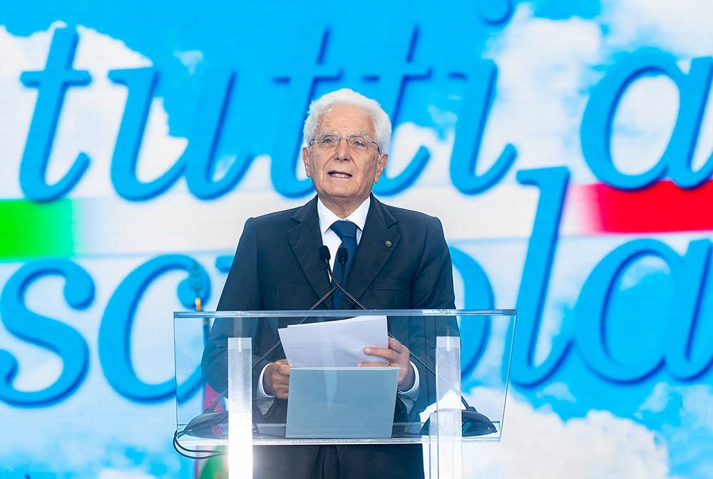Mattarella all'Inaugurazione Anno Scolastico 2022/23 a Grugliasco