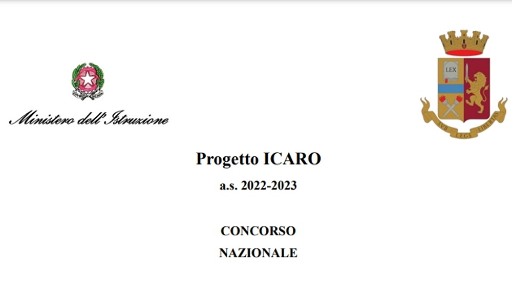 Progetto Icaro di Educazione Stradale per Medie e Superiori 2022/23