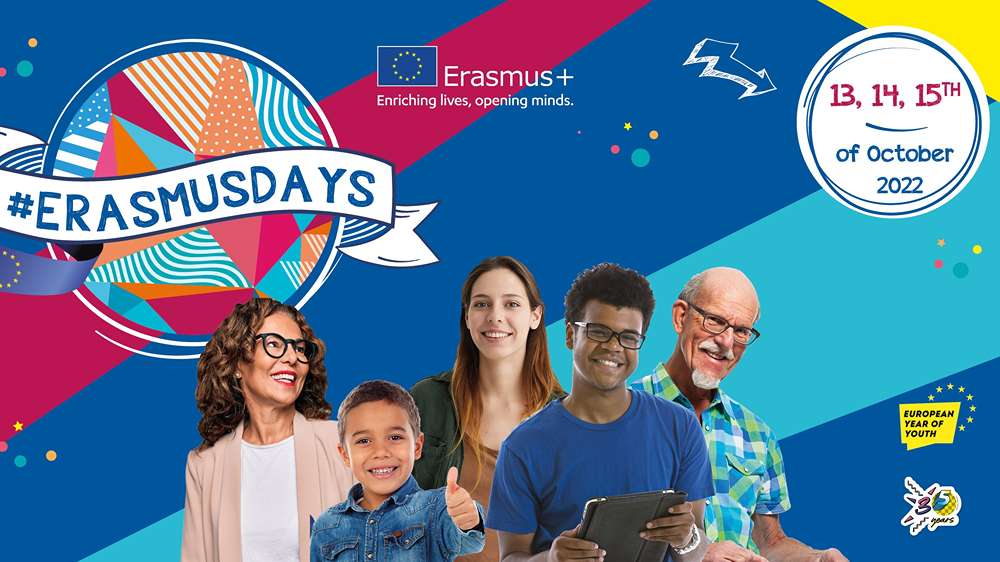 Erasmusdays 2022: dal 13 al 15 ottobre iniziative in tutta Italia