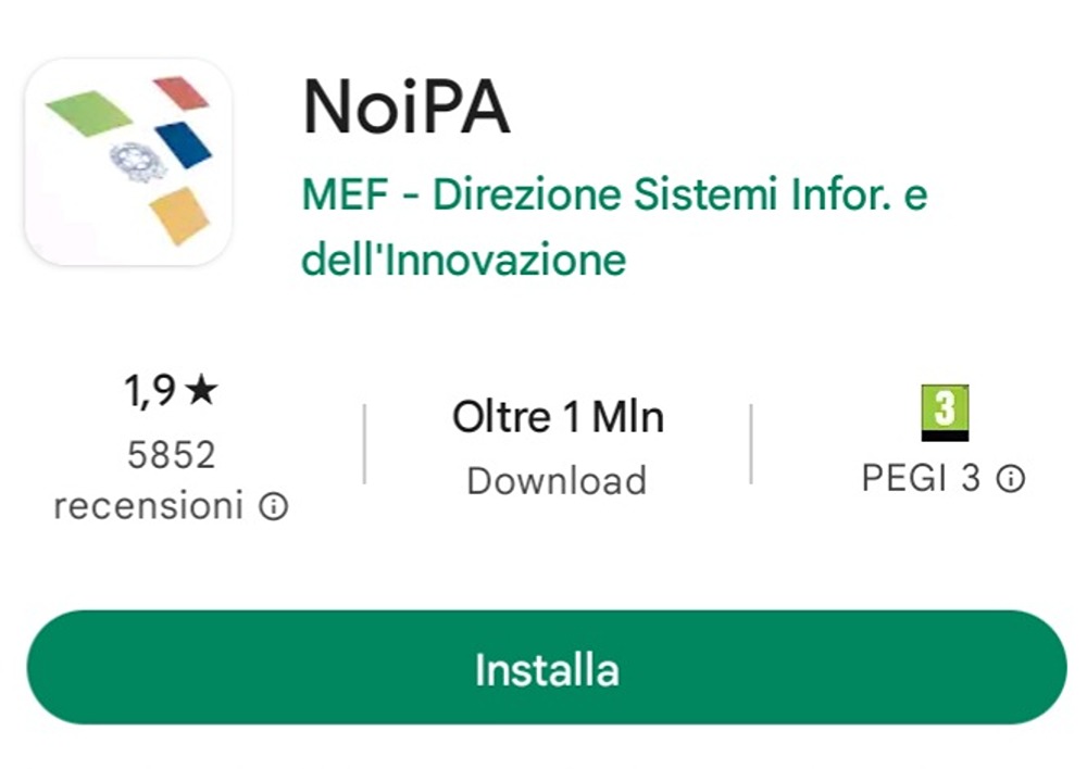 App NoiPA per Android e iOS: servizi e utilità