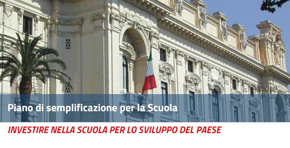 Scuola, il Piano per la Semplificazione del Ministero dell'Istruzione