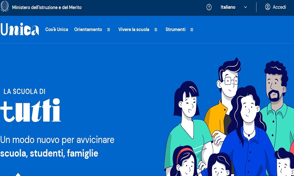 Piattaforma Unica, aperto il portale online Scuola-famiglie