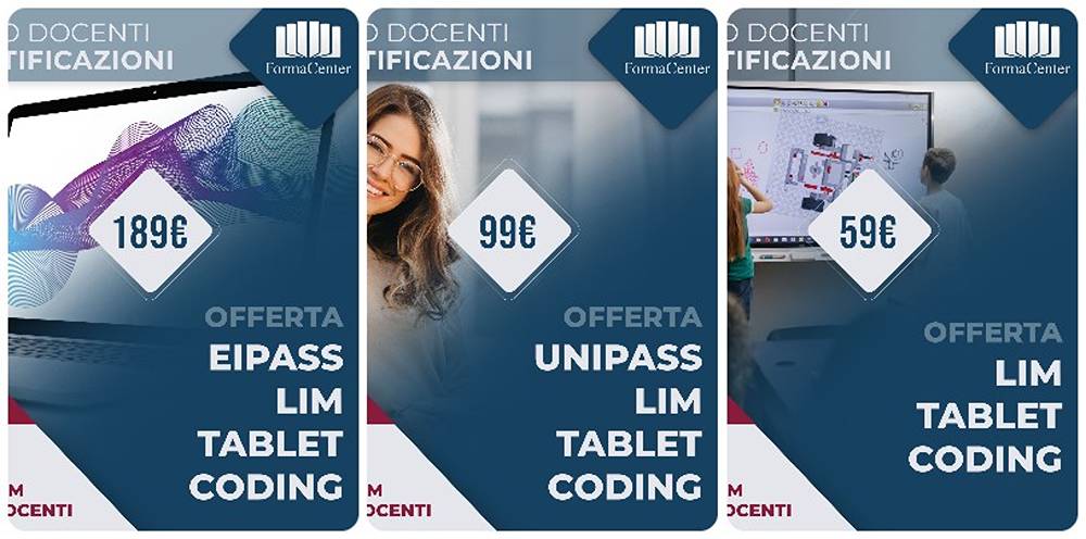 Certificazioni Informatiche Riconosciute Miur 2024: le grandi offerte di Formacenter