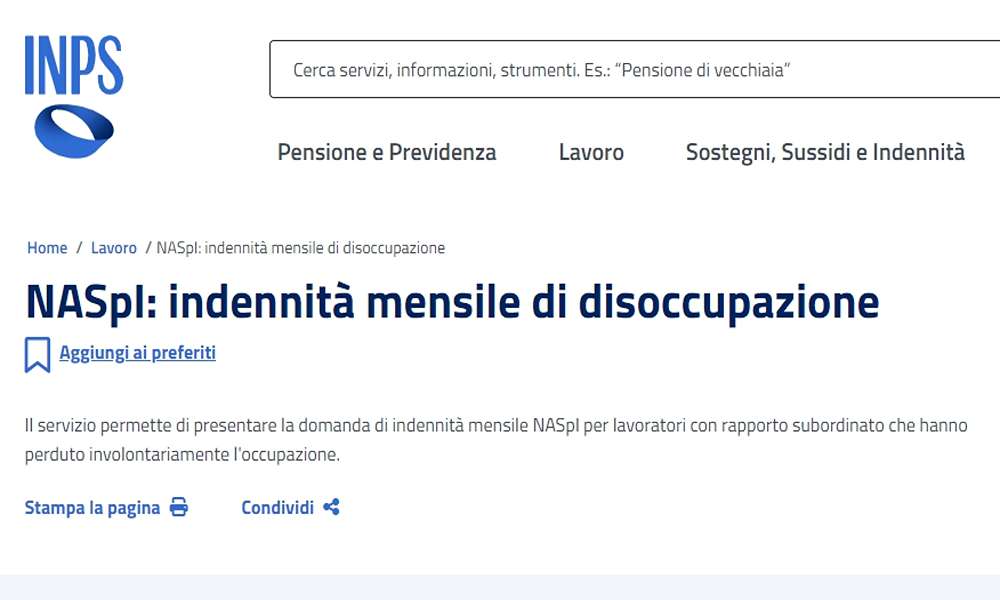 Disoccupazione NASpI: come presentare domanda per richiedere l'indennità mensile