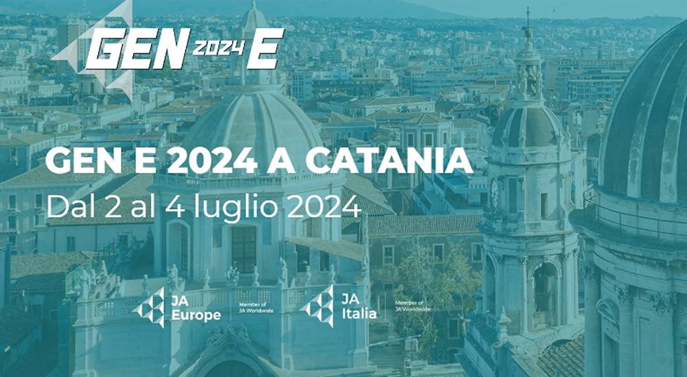 Gen-E a Catania 2024, Festival Europeo dell’Imprenditorialità Giovanile: 2/4 luglio