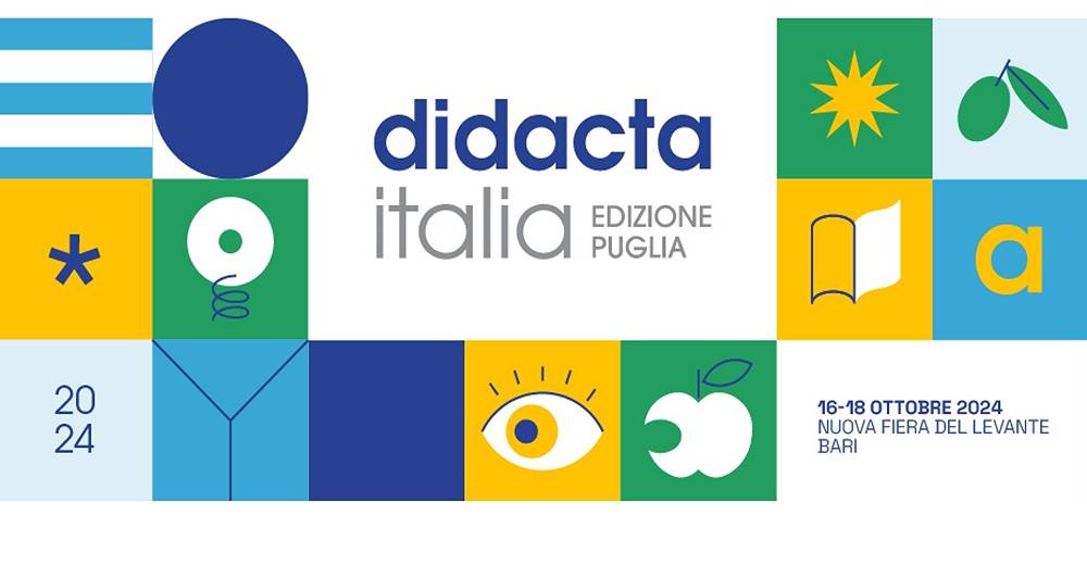 Fiera Didacta Italia Puglia a Bari 2024: dal 16 al 18 ottobre alla Nuova Fiera del Levante