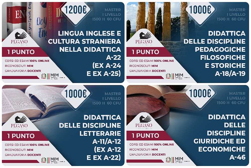 Master Speciali per l'Insegnamento by Formacenter: offerte, costo e punteggio per le graduatorie docenti