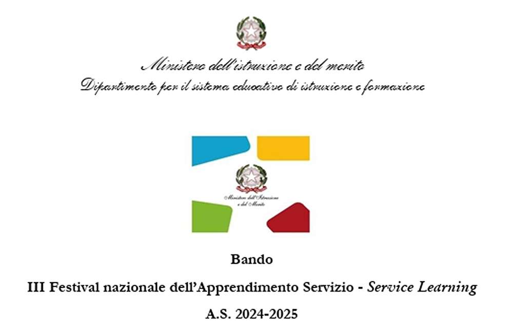 Festival dell’Apprendimento Servizio 2025: invio domande delle scuole entro il 7 giugno