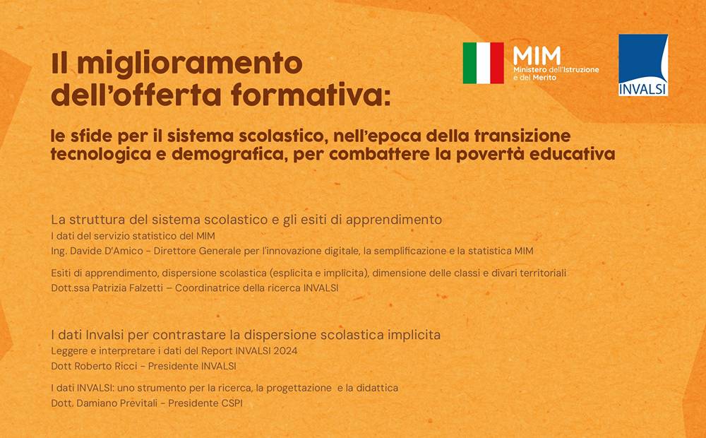 Formazione e Povertà Educativa: mercoledì 28 maggio al MIM il seminario in collaborazione con Invalsi