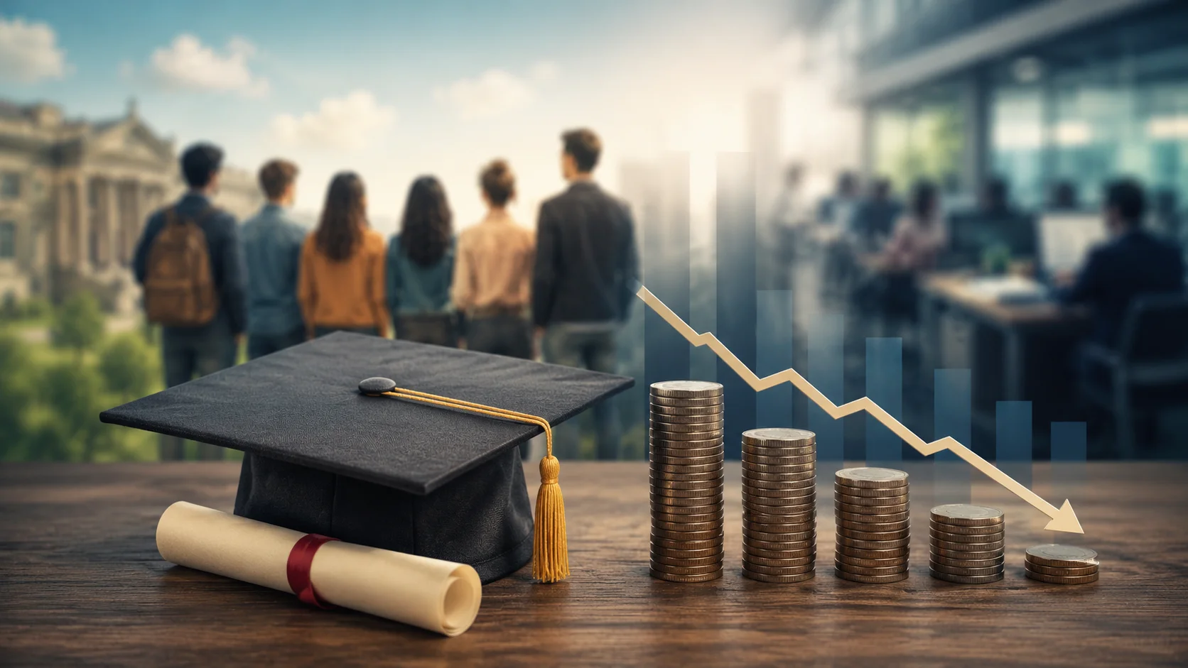 AlmaLaurea 2026: più laureati occupati ma stipendi reali in calo
