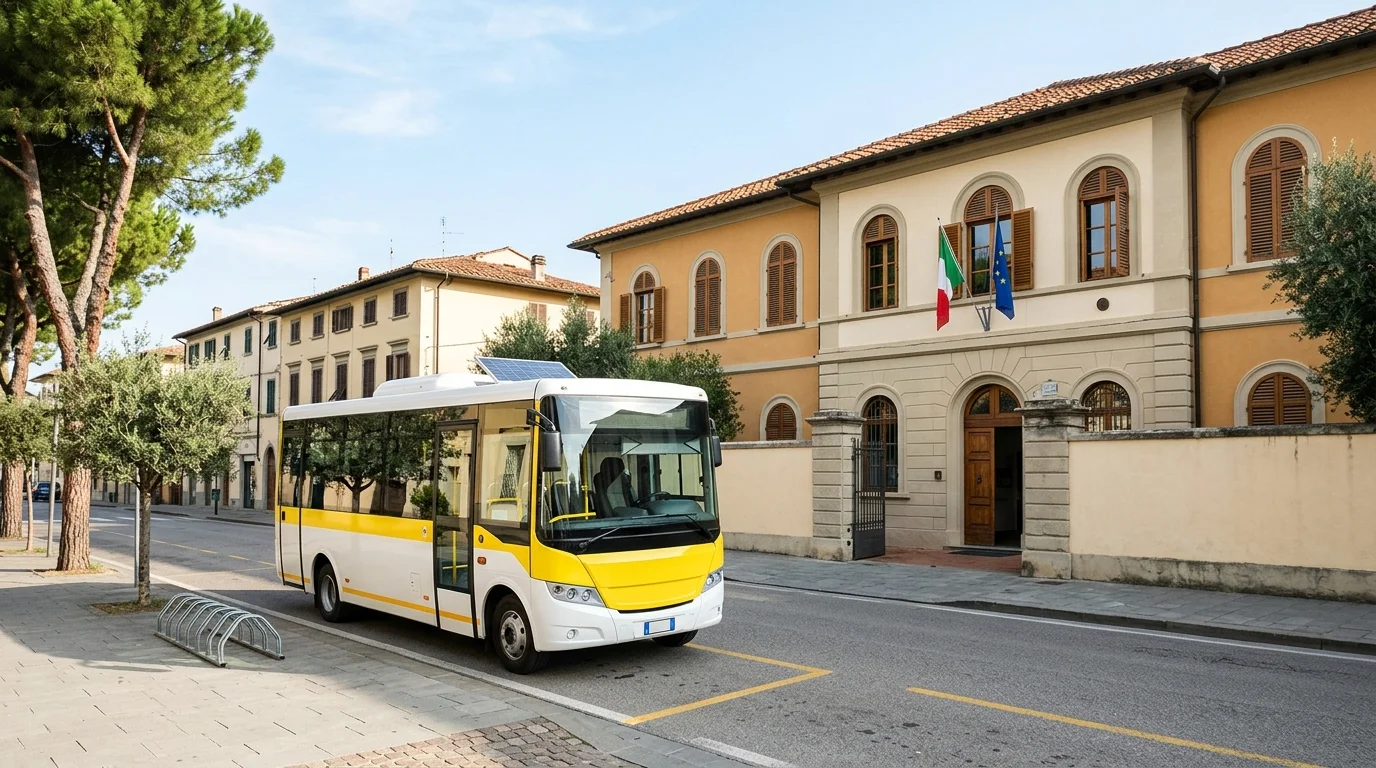 Baronissi, finanziato un nuovo scuolabus elettrico per le scuole