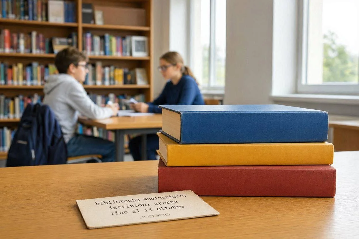 Biblioteche scolastiche: iscrizioni aperte fino al 14 ottobre