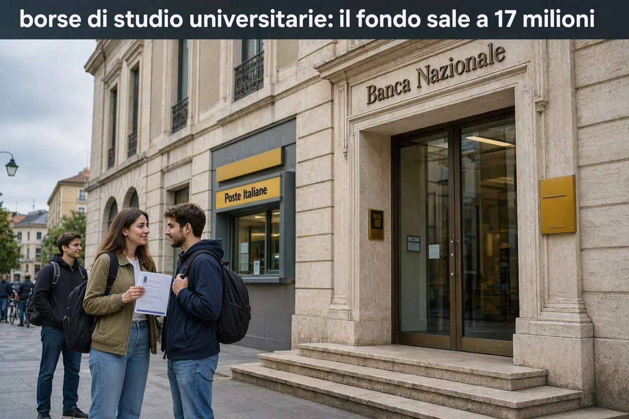 Borse di studio universitarie: il fondo sale a 17 milioni