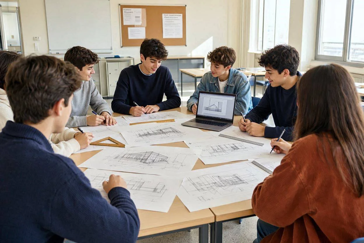 Brivio, venti studenti ridisegnano la loro scuola