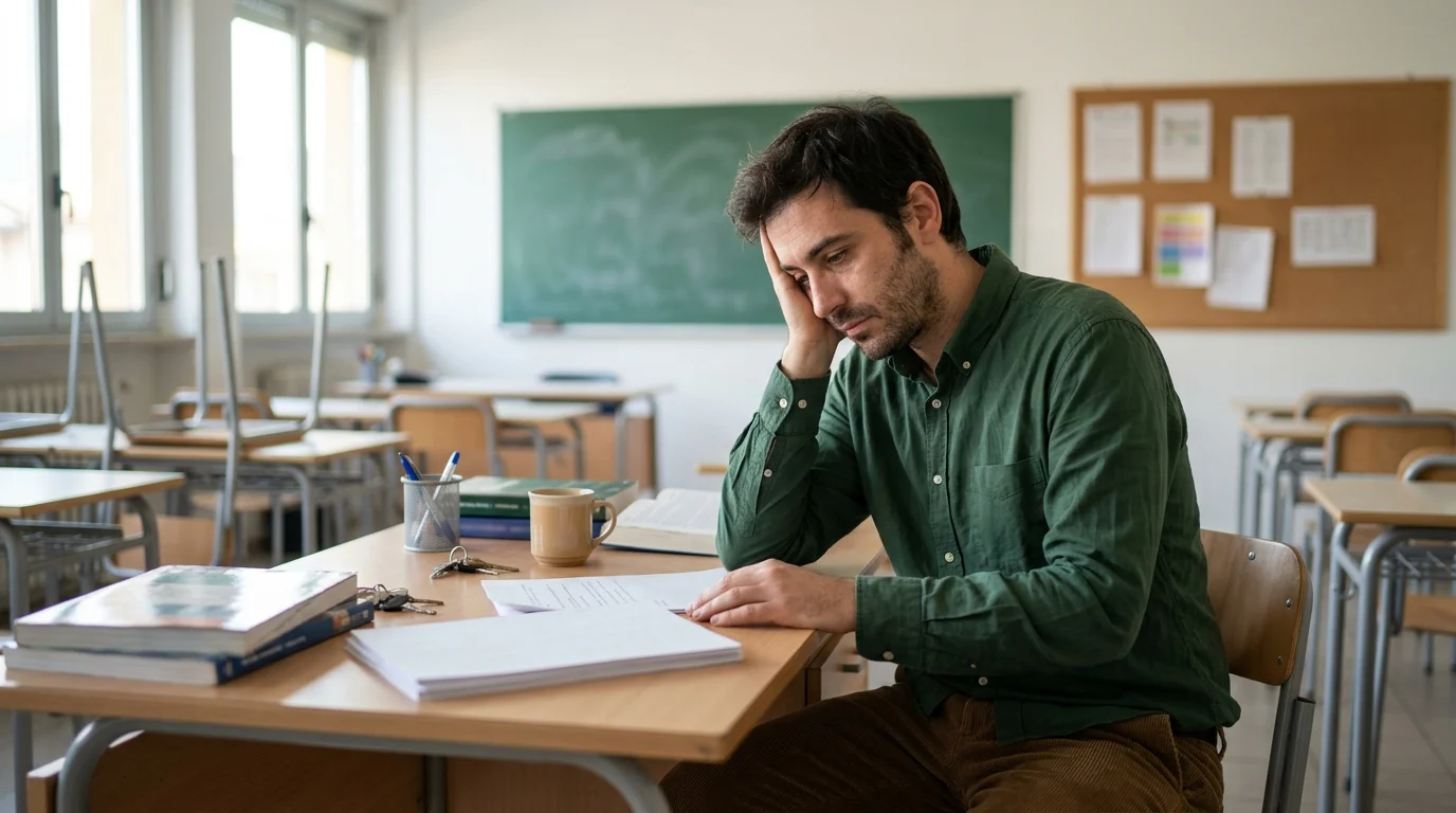 Burnout docenti, un docente su quattro soffre di ansia e stress